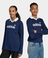 adidas（アディダス）の「LOOSE LONG SLEEVE PINSTRIPE JERSEY / ロンT / アディダスオリジナルス adidas Originals（Tシャツ/カットソー・130）」