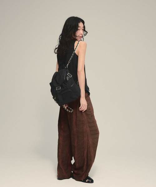 eL(エル)の「【eL】Made in India Cut Work Sleeveless Blouse/699069(シャツ/ブラウス・レディース・ブラック/オフホワイト・FREE)」の9枚目の写真