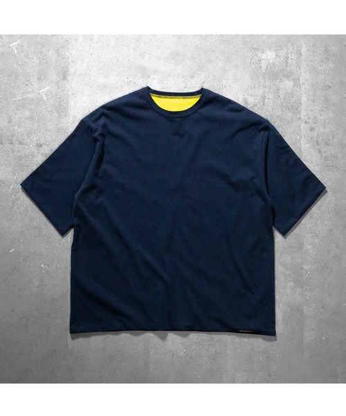 Beautiful Harmony(ビューティフルハーモニー)の「US リバーシブルTシャツ(Tシャツ/カットソー・メンズ・ネイビー系/レッド系その他/ベージュ系その他・LARGE/XX-LARGE/X-LARGE/MEDIUM)」の3枚目の写真