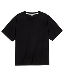 クールコットンオーバーサイズ無地半袖Tシャツ