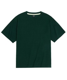 クールコットンオーバーサイズ無地半袖Tシャツ