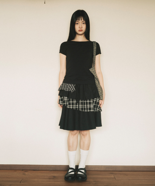 OHESHIO(オヘシオ)の「FLORAL COTTON ECO BAG, KHAKI(エコバッグ/サブバッグ・レディース・その他・FREE)」の2枚目の写真