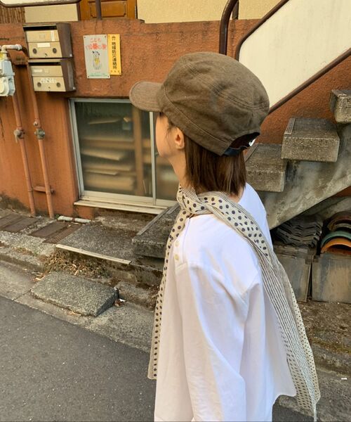 OHESHIO(オヘシオ)の「FLORAL COTTON ECO BAG, KHAKI(エコバッグ/サブバッグ・レディース・その他・FREE)」の12枚目の写真