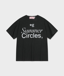 Summer Circles T-SHIRT (BLACK)