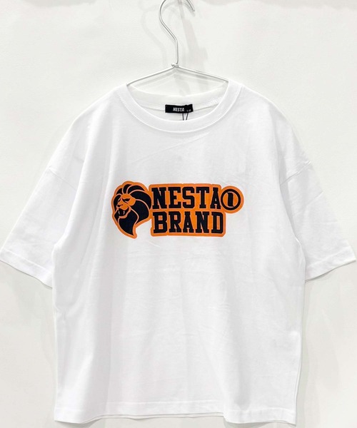 NESTA（ネスタ）の「接触冷感 NESTA BIG T（Tシャツ/カットソー・キッズ・ブラック/オフホワイト/チャコール/ホワイト系その他/ダークグリーン系/ブラック系その他2/ホワイト系その他2/ブラック系その他・160/150/140/130/120/110）」の2枚目の写真