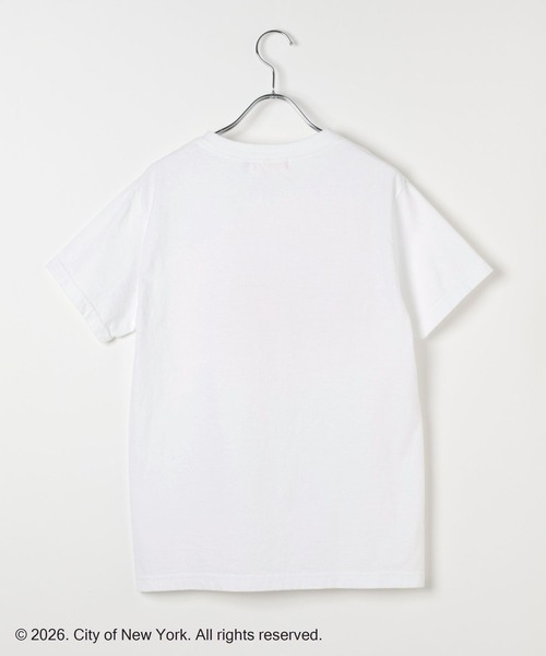 Andemiu(アンデミュウ)の「【NYC】ロゴTシャツ(Tシャツ/カットソー・レディース・ピンク/ブルー/オフホワイト・FREE)」の9枚目の写真