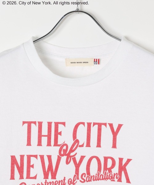 Andemiu(アンデミュウ)の「【NYC】ロゴTシャツ(Tシャツ/カットソー・レディース・ピンク/ブルー/オフホワイト・FREE)」の10枚目の写真