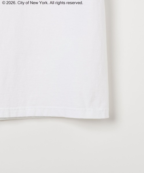 Andemiu(アンデミュウ)の「【NYC】ロゴTシャツ(Tシャツ/カットソー・レディース・ピンク/ブルー/オフホワイト・FREE)」の12枚目の写真