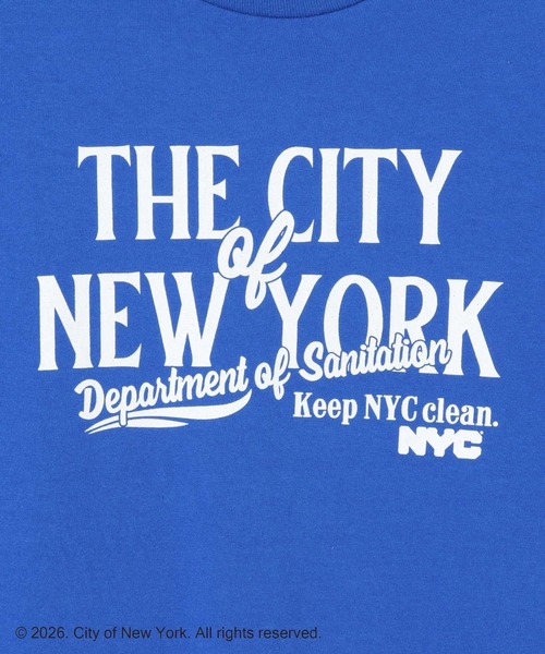 Andemiu(アンデミュウ)の「【NYC】ロゴTシャツ(Tシャツ/カットソー・レディース・ピンク/ブルー/オフホワイト・FREE)」の16枚目の写真