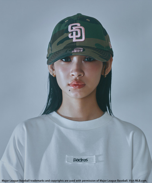 SPIRALGIRL(スパイラルガール)の「【NEW ERA】MLBロゴ総柄9TWENTYキャップ(キャップ・レディース・グリーン系その他2/レオパード・FREE)」の22枚目の写真