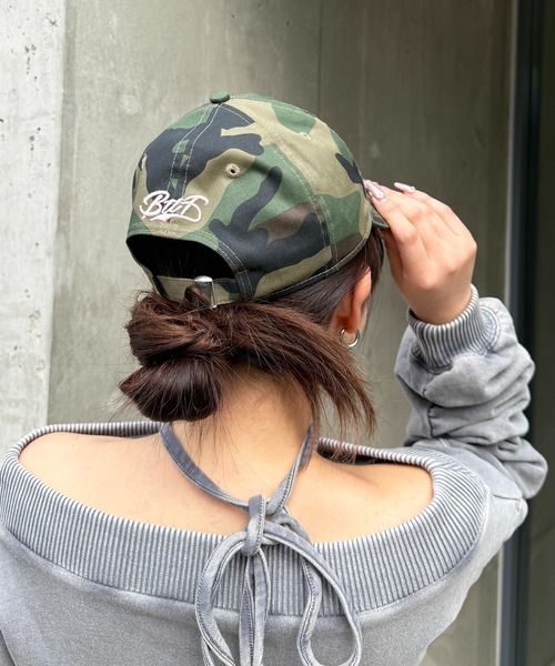 SPIRALGIRL(スパイラルガール)の「【NEW ERA】MLBロゴ総柄9TWENTYキャップ(キャップ・レディース・グリーン系その他2/レオパード・FREE)」の13枚目の写真