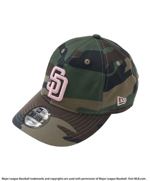 SPIRALGIRL(スパイラルガール)の「【NEW ERA】MLBロゴ総柄9TWENTYキャップ(キャップ・レディース・グリーン系その他2/レオパード・FREE)」の5枚目の写真