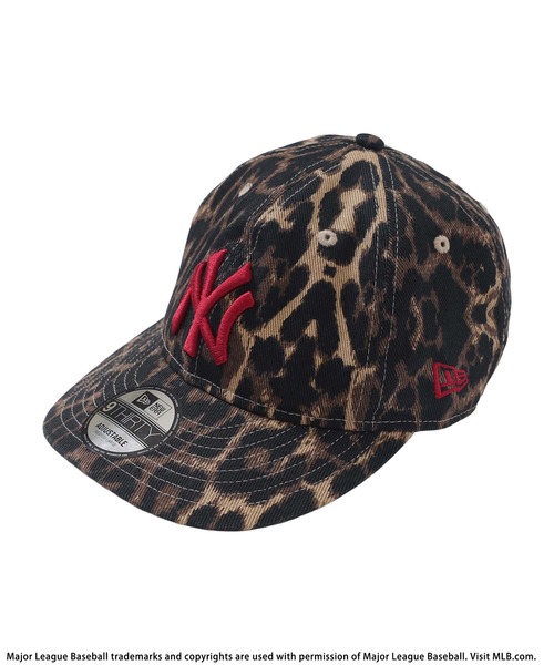 SPIRALGIRL(スパイラルガール)の「【NEW ERA】MLBロゴ総柄9TWENTYキャップ(キャップ・レディース・グリーン系その他2/レオパード・FREE)」の17枚目の写真