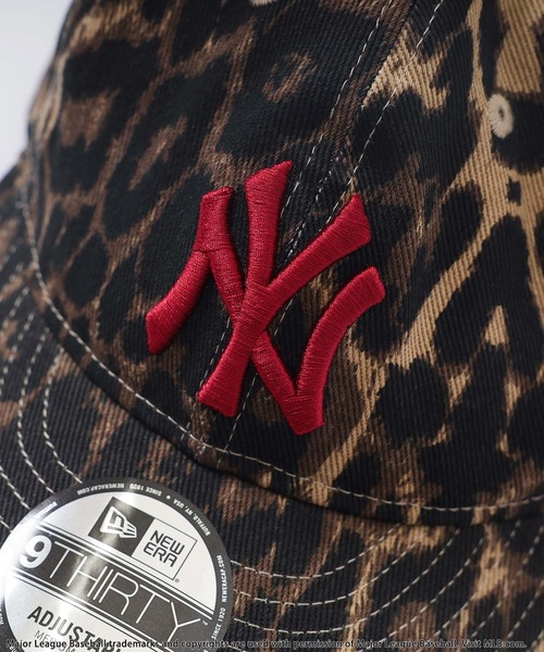 SPIRALGIRL(スパイラルガール)の「【NEW ERA】MLBロゴ総柄9TWENTYキャップ(キャップ・レディース・グリーン系その他2/レオパード・FREE)」の19枚目の写真