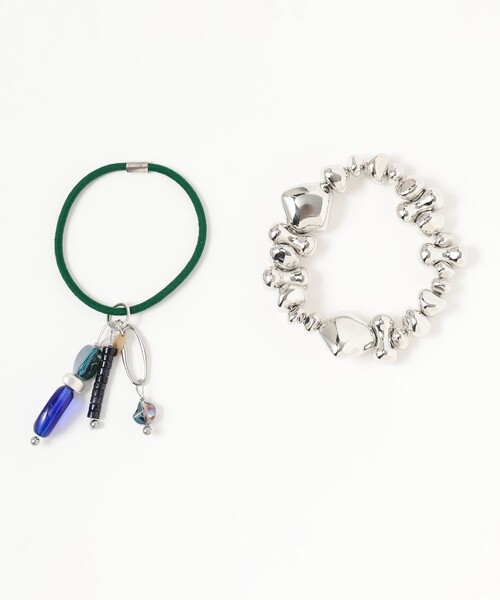 Ray BEAMS(レイビームス)の「LY / Nana hair tie(その他ヘアアクセサリー・レディース・グリーン/レッド・ONE SIZE)」の4枚目の写真
