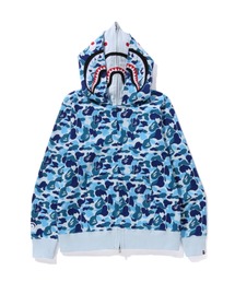 A BATHING APE | ABC CAMO DOUBLE SHARK FULL ZIP HOODIE(パーカー)