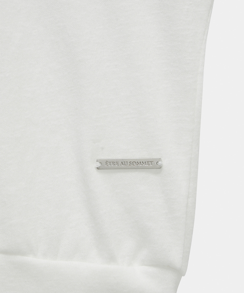 ETRE AU SOMMET(エトレオソメ)の「Two-Line Button Short Sleeveless (White)(Tシャツ/カットソー・レディース・その他・FREE)」の7枚目の写真