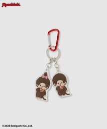Mac-House（マックハウス）の「【Monchhichi/モンチッチ】 アクリルチャーム付き カラビナキーホルダー（キーホルダー）」