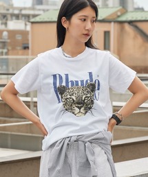 Chick（チック）の「Cheetah Print Compact T-Shirt / チーター プリント コンパクト Tシャツ ミニT チビT ヒョウ 豹 アニマル 動物 レディース メンズ 2026年 夏 夏服（Tシャツ/カットソー）」