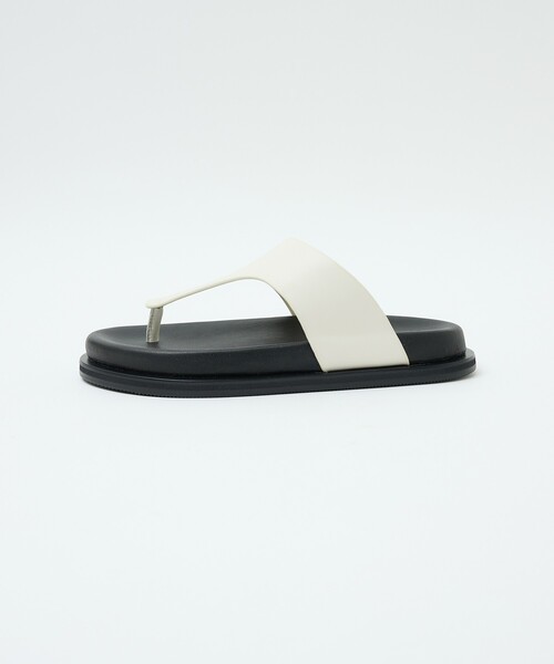 waa.(ワー)の「【Waa.studio / ワースタジオ】KEO SANDALS / ケオ サンダル / トング レザー サンダル / 牛革(サンダル・メンズ・ブラック/ホワイト・43/41/42)」の22枚目の写真
