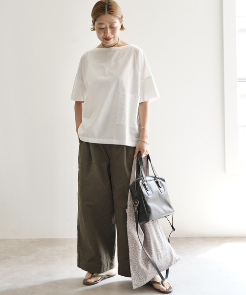 JOURNAL STANDARD LUXE(ジャーナルスタンダード ラックス)の「ブロードワッシャー プルブラウス(シャツ/ブラウス・レディース・ブラック/ホワイト・FREE)」の10枚目の写真