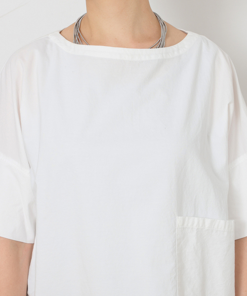 JOURNAL STANDARD LUXE(ジャーナルスタンダード ラックス)の「ブロードワッシャー プルブラウス(シャツ/ブラウス・レディース・ブラック/ホワイト・FREE)」の21枚目の写真