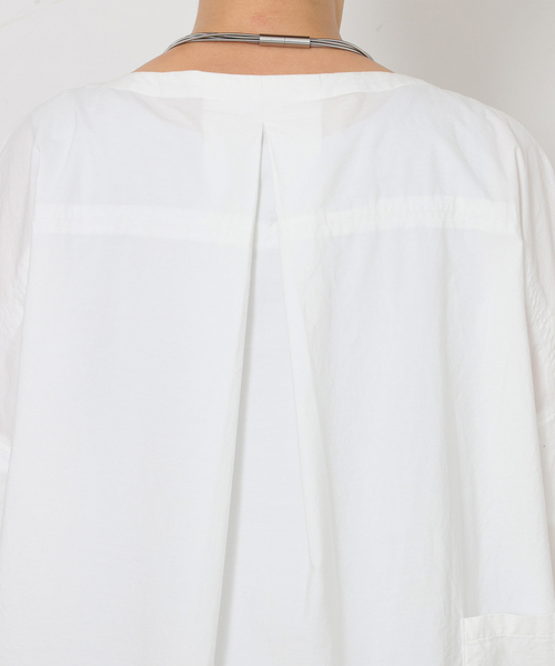 JOURNAL STANDARD LUXE(ジャーナルスタンダード ラックス)の「ブロードワッシャー プルブラウス(シャツ/ブラウス・レディース・ブラック/ホワイト・FREE)」の22枚目の写真