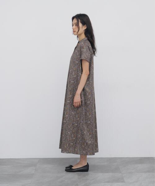 LIBERTY(リバティー)の「◆タナローンリバティフレンチスリーブワンピース(ワンピース・レディース・ダークオリーブ/ピンク系その他3・MEDIUM)」の10枚目の写真