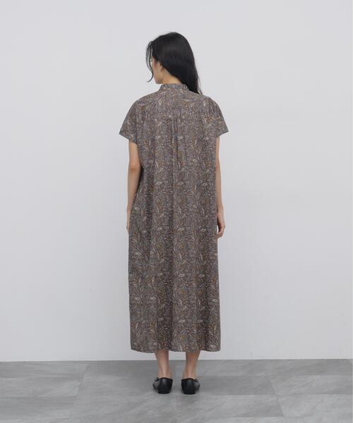 LIBERTY(リバティー)の「◆タナローンリバティフレンチスリーブワンピース(ワンピース・レディース・ダークオリーブ/ピンク系その他3・MEDIUM)」の11枚目の写真