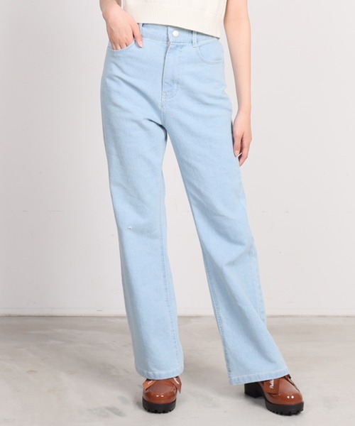 PINKHUNT フレアデニムロングパンツ 1886K（チノパンツ）｜PINKHUNT