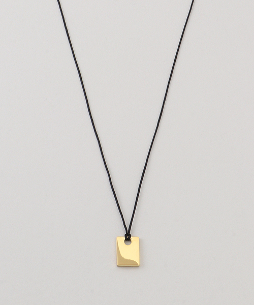 La TOTALITE(ラトータリテ)の「SOAC/ソーク Rook Cord Necklace(ネックレス・レディース・ゴールド・FREE)」の1枚目の写真