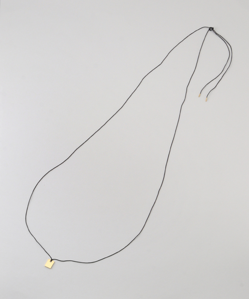La TOTALITE(ラトータリテ)の「SOAC/ソーク Rook Cord Necklace(ネックレス・レディース・ゴールド・FREE)」の2枚目の写真