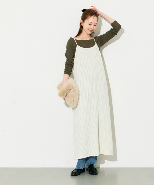 coca(coca)(コカ)の「ファートートバッグ(トートバッグ・レディース・ベージュ・ONE SIZE)」の8枚目の写真