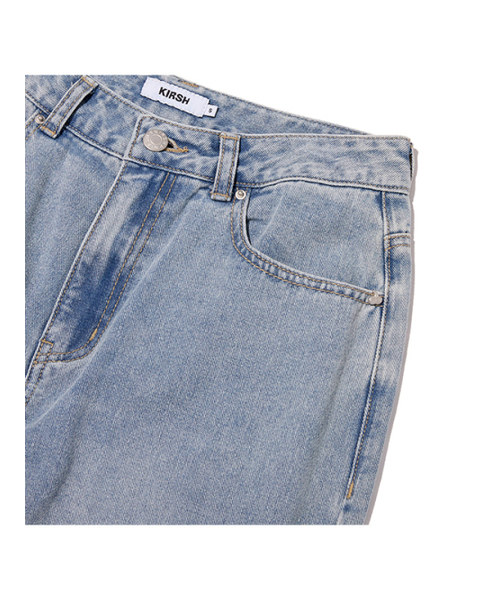 KIRSH（キルシー）の「ディストレスドスリムフィットデニムパンツ[ライトブルー]（デニムパンツ・レディース・その他・MEDIUM/SMALL）」の4枚目の写真