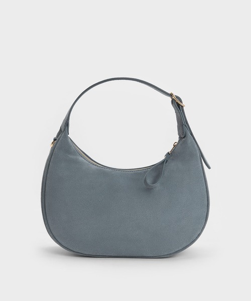 CHARLES & KEITH(チャールズ & キース)の「Vega ベガ ホーボーバッグ(ショルダーバッグ・レディース・ダークブラウン系5/ブルー系その他7・S)」の6枚目の写真