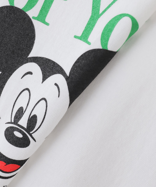 ＋81BRANCA（ハチイチブランカ）の「+81 BRANCA/ハチイチブランカ  Mickey Tee +81B-25SS-CL4A（Tシャツ/カットソー・レディース・チャコールグレー/ホワイト・FREE）」の10枚目の写真