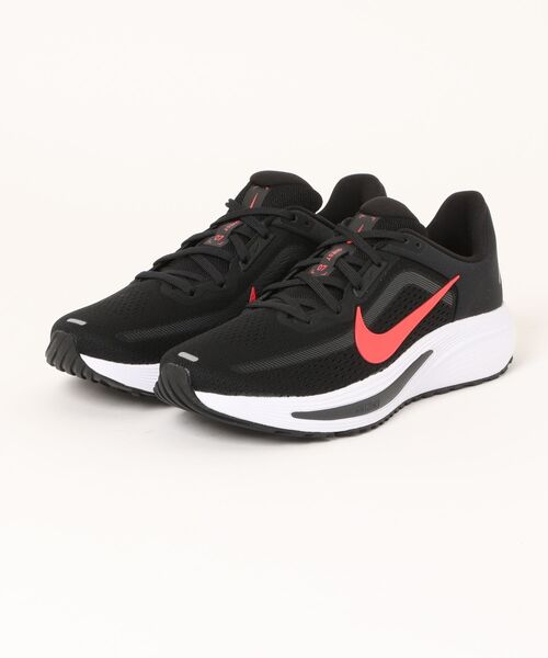 NIKE(ナイキ)の「NIKE ナイキ QUEST 7【超軽量】メンズスニーカー ランニングシューズ 厚底(クエスト7) IM6368-006 ブラック/レッドオービット/ホワイト(スニーカー・メンズ・ブラック×レッド・28.0cm/29.0cm/30.0cm/31cm/25.5cm/27.5cm/27.0cm/26.5cm/26.0cm)」の1枚目の写真