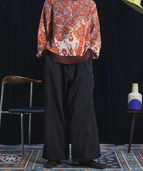 MAISON SPECIAL(メゾンスペシャル)の「《UNISEX》Curve Switching Prime-Wide Pants/カーブスイッチングプライムワイドパンツ【MAISON SPECIAL/メゾンスペシャル】■セットアップ対応■(その他パンツ・メンズ・ブラック/グレー・0/1/2)」の8枚目の写真