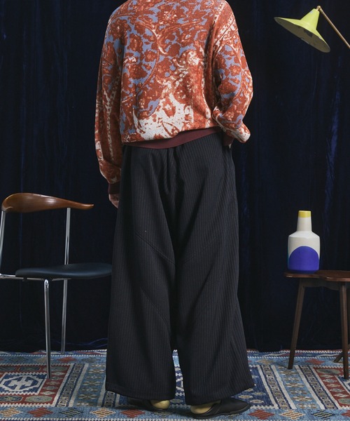 MAISON SPECIAL(メゾンスペシャル)の「《UNISEX》Curve Switching Prime-Wide Pants/カーブスイッチングプライムワイドパンツ【MAISON SPECIAL/メゾンスペシャル】■セットアップ対応■(その他パンツ・メンズ・ブラック/グレー・0/1/2)」の10枚目の写真