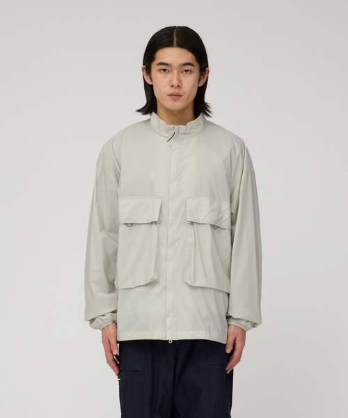 Snow Peak(スノーピーク)の「Snow Peak / Pertex Quantum Air Jacket パーテックス・クアンタム エアジャケット(ブルゾン・メンズ・チャコール/ダークブラウン/アイボリー・S/M/L/XL)」の2枚目の写真
