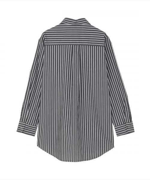 TOKYO SHIRTS（トウキョウシャツ）の「カジュアルシャツ オーバーシャツ 長袖 レディース（シャツ/ブラウス・レディース・グレー/ブルー・M/L/LL）」の4枚目の写真