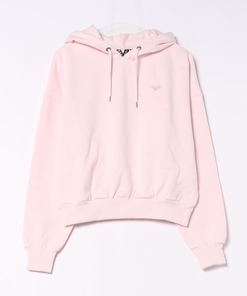 ROXY(ロキシー)の「ROXY OPEN YOUR HEART HOODIE フーディ パーカー 【2026年秋冬モデル】(パーカー・レディース・ブラック/グレー/ピンク・SMALL/MEDIUM/LARGE)」の3枚目の写真