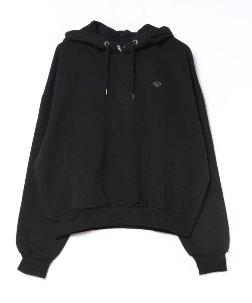 ROXY(ロキシー)の「ROXY OPEN YOUR HEART HOODIE フーディ パーカー 【2026年秋冬モデル】(パーカー・レディース・ブラック/グレー/ピンク・SMALL/MEDIUM/LARGE)」の1枚目の写真