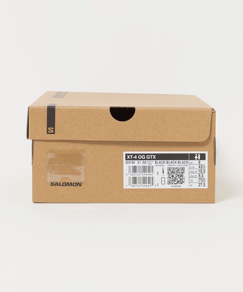SALOMON(サロモン)の「<Salomon> XT-4 OG GTX/スニーカー(スニーカー・メンズ・ブラック・27.5cm/27cm/29cm/26cm/26.5cm/28cm/28.5cm)」の11枚目の写真