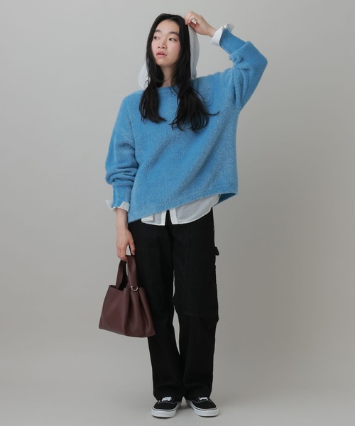 LAKOLE(ラコレ)の「デニムペインターパンツ(WOMEN) / 1068090(デニムパンツ・レディース・インディゴブルー/ブラック・X-SMALL/SMALL/MEDIUM/LARGE)」の20枚目の写真