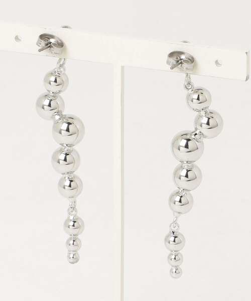 ROSE BUD(ローズバッド)の「BALL EARING(ネックレス・レディース・シルバー/ゴールド・ONE SIZE)」の9枚目の写真