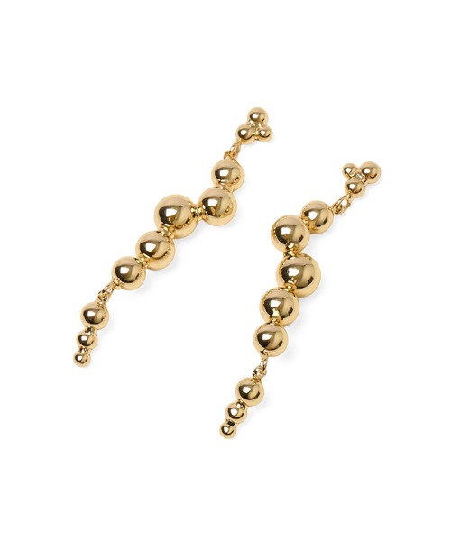 ROSE BUD(ローズバッド)の「BALL EARING(ネックレス・レディース・シルバー/ゴールド・ONE SIZE)」の5枚目の写真