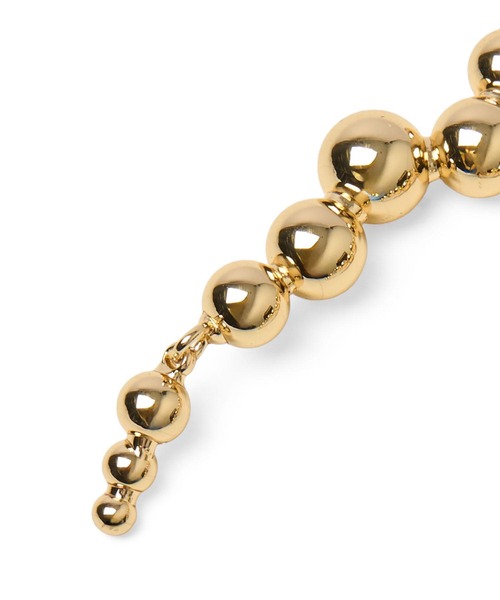 ROSE BUD(ローズバッド)の「BALL EARING(ネックレス・レディース・シルバー/ゴールド・ONE SIZE)」の7枚目の写真