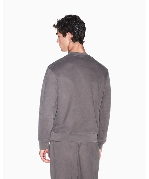 ARMANI EXCHANGE(アルマーニエクスチェンジ)の「【A|X アルマーニ エクスチェンジ】CO AXロゴ スウェットプルオーバー(スウェット・メンズ・グレイッシュベージュ・LARGE/X-LARGE/SMALL/MEDIUM/X-SMALL)」の3枚目の写真