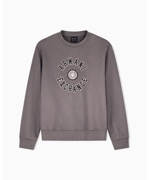 ARMANI EXCHANGE(アルマーニエクスチェンジ)の「【A|X アルマーニ エクスチェンジ】CO AXロゴ スウェットプルオーバー(スウェット・メンズ・グレイッシュベージュ・LARGE/X-LARGE/SMALL/MEDIUM/X-SMALL)」の6枚目の写真